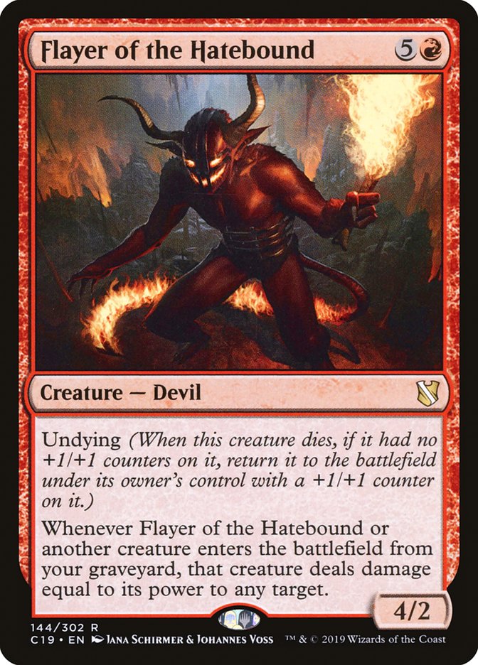 Flayer of the Hatebound [Commander 2019] | Jomio and Rueliete's Cards and Comics