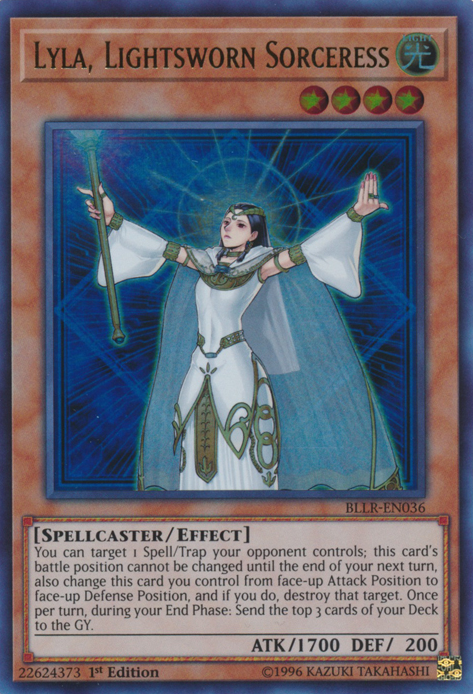 Lyla, Lightsworn Sorceress [BLLR-EN036] Ultra Rare | Jomio and Rueliete's Cards and Comics
