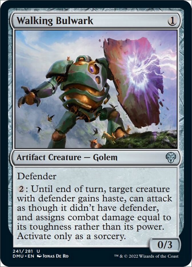 Walking Bulwark [Dominaria United] | Jomio and Rueliete's Cards and Comics