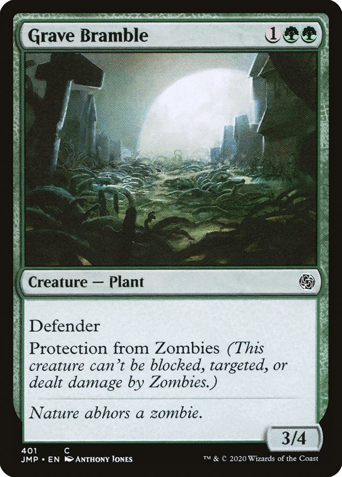 Grave Bramble [Jumpstart] | Jomio and Rueliete's Cards and Comics