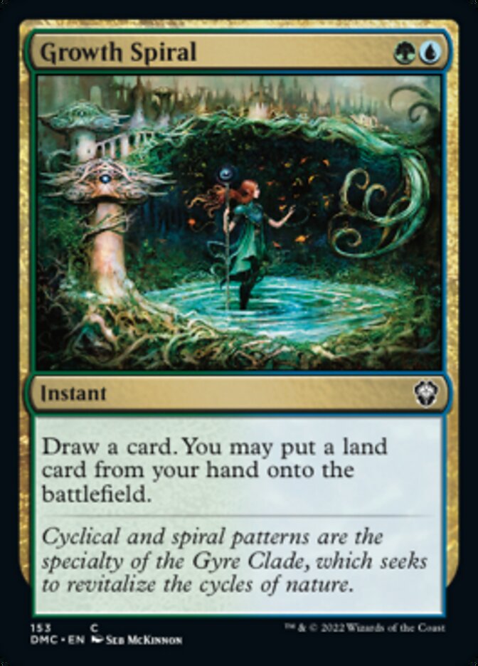 Growth Spiral [Dominaria United Commander] | Jomio and Rueliete's Cards and Comics
