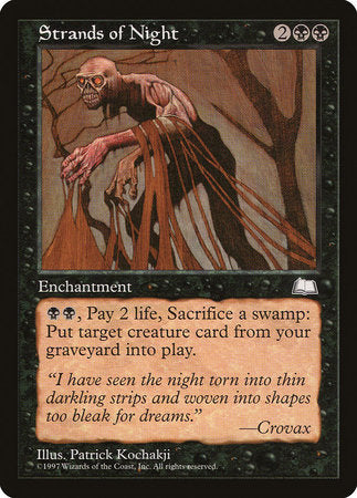 Strands of Night [Weatherlight] | Jomio and Rueliete's Cards and Comics