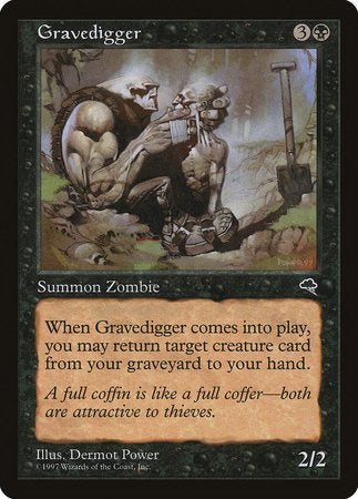 Gravedigger [Tempest] | Jomio and Rueliete's Cards and Comics