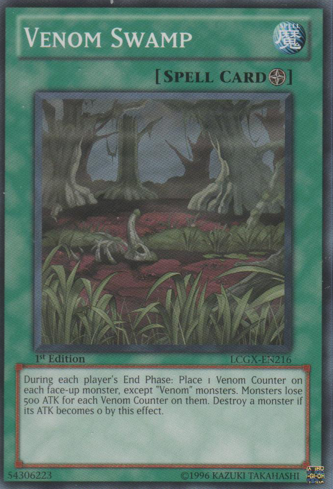Venom Swamp [LCGX-EN216] Common | Jomio and Rueliete's Cards and Comics