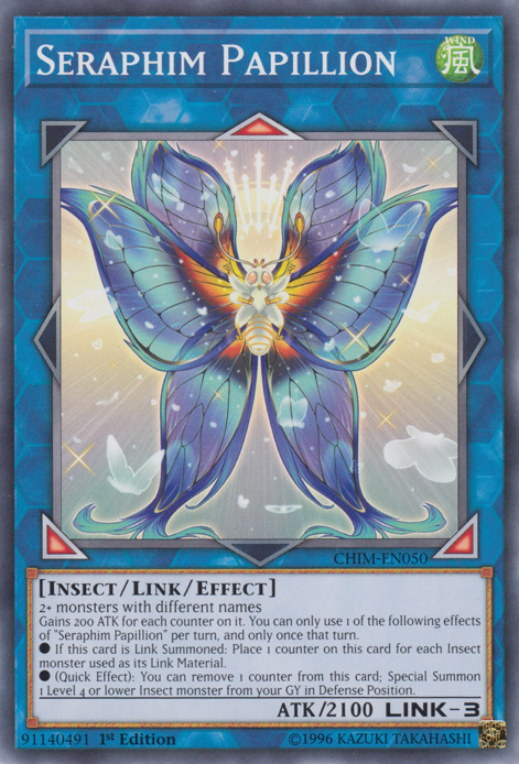 Seraphim Papillion [CHIM-EN050] Common | Jomio and Rueliete's Cards and Comics