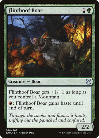 Flinthoof Boar [Eternal Masters] | Jomio and Rueliete's Cards and Comics