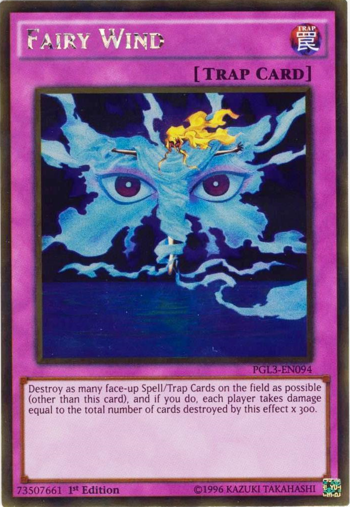Fairy Wind [PGL3-EN094] Gold Rare | Jomio and Rueliete's Cards and Comics