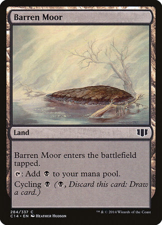 Barren Moor [Commander 2014] | Jomio and Rueliete's Cards and Comics
