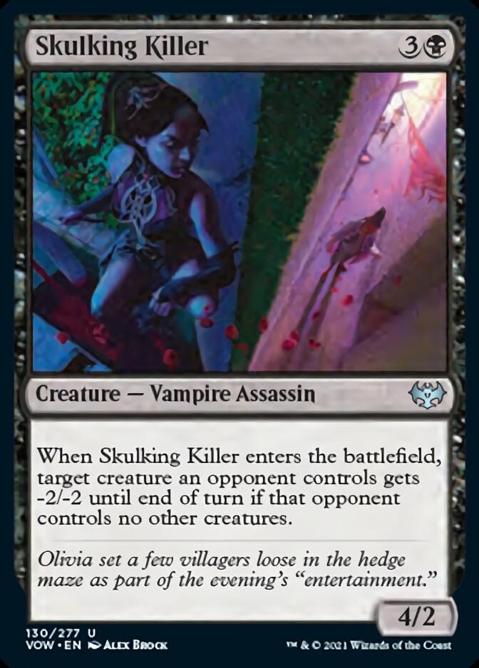 Skulking Killer [Innistrad: Crimson Vow] | Jomio and Rueliete's Cards and Comics