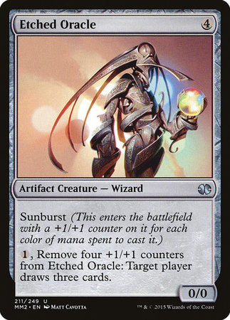 Etched Oracle [Modern Masters 2015] | Jomio and Rueliete's Cards and Comics