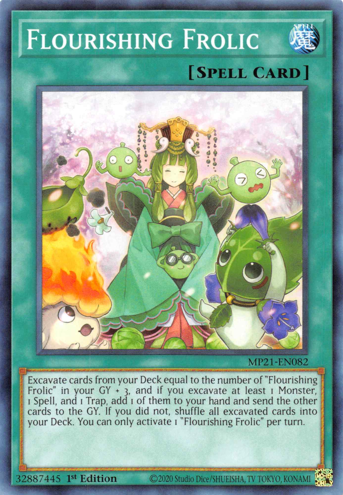 Flourishing Frolic [MP21-EN082] Common | Jomio and Rueliete's Cards and Comics