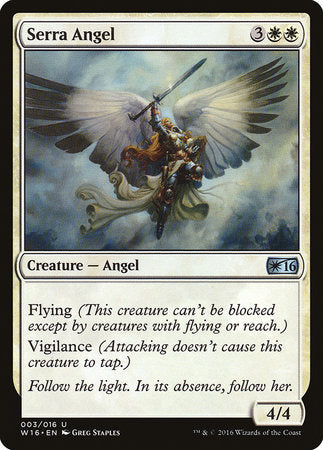 Serra Angel [Welcome Deck 2016] | Jomio and Rueliete's Cards and Comics