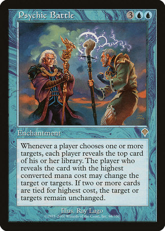 Psychic Battle [Invasion] | Jomio and Rueliete's Cards and Comics