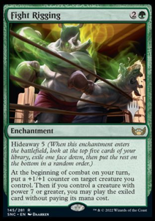 Fight Rigging (Promo Pack) [Streets of New Capenna Promos] | Jomio and Rueliete's Cards and Comics