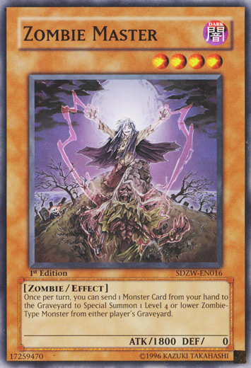 Zombie Master [SDZW-EN016] Common | Jomio and Rueliete's Cards and Comics