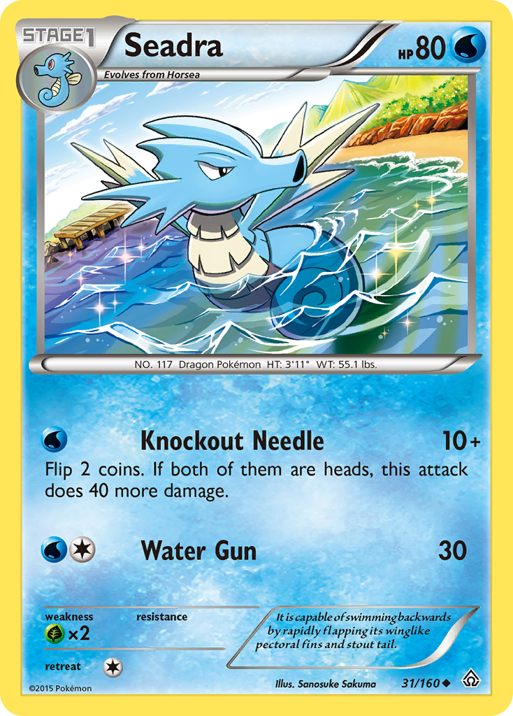 Seadra (31/160) [XY: Primal Clash] | Jomio and Rueliete's Cards and Comics