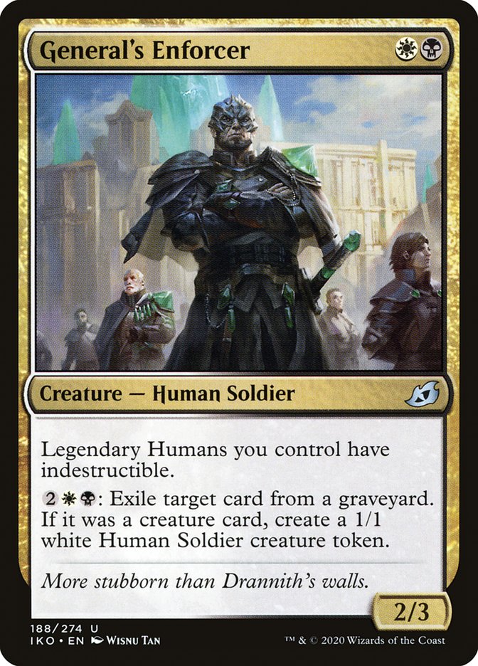 General's Enforcer [Ikoria: Lair of Behemoths] | Jomio and Rueliete's Cards and Comics