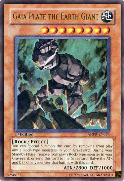 Gaia Plate the Earth Giant [ANPR-EN094] Ultra Rare | Jomio and Rueliete's Cards and Comics