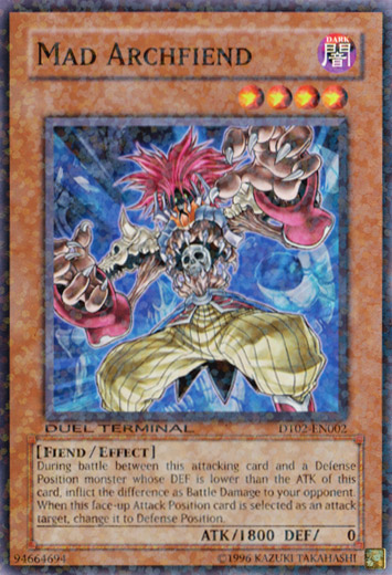 Mad Archfiend [DT02-EN002] Common | Jomio and Rueliete's Cards and Comics
