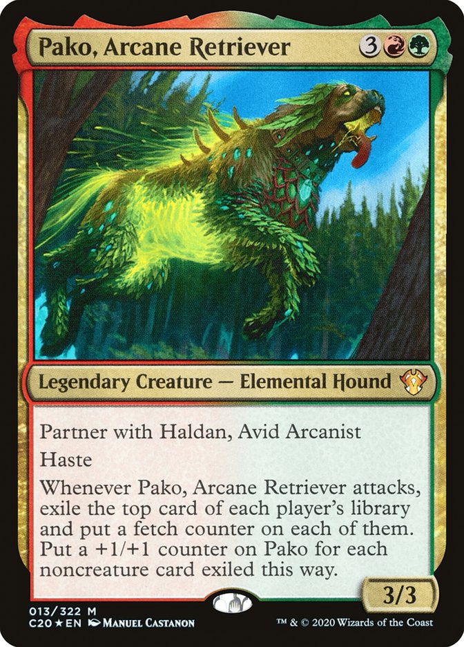 Pako, Arcane Retriever [Commander 2020] | Jomio and Rueliete's Cards and Comics