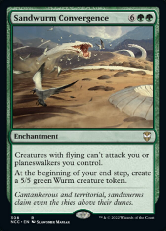 Sandwurm Convergence [Streets of New Capenna Commander] | Jomio and Rueliete's Cards and Comics