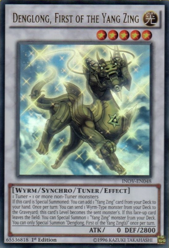 Denglong, First of the Yang Zing [INOV-EN048] Ultra Rare | Jomio and Rueliete's Cards and Comics