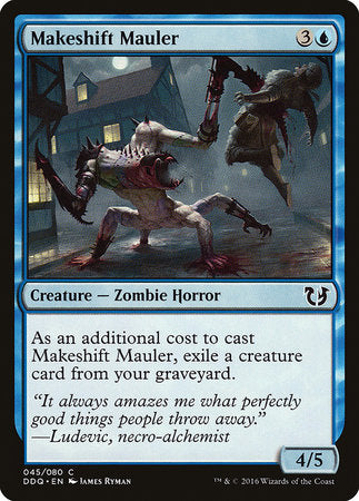 Makeshift Mauler [Duel Decks: Blessed vs. Cursed] | Jomio and Rueliete's Cards and Comics