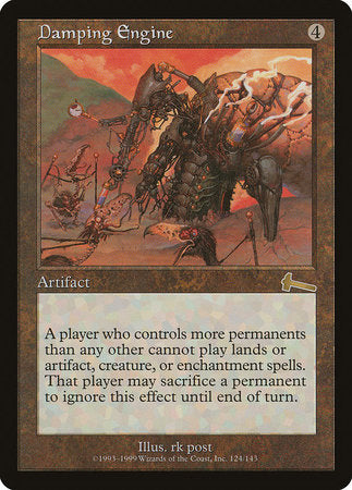 Damping Engine [Urza's Legacy] | Jomio and Rueliete's Cards and Comics