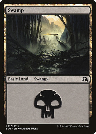 Swamp (291) [Shadows over Innistrad] | Jomio and Rueliete's Cards and Comics