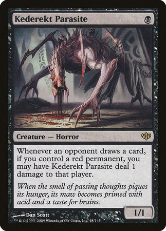 Kederekt Parasite [Conflux] | Jomio and Rueliete's Cards and Comics