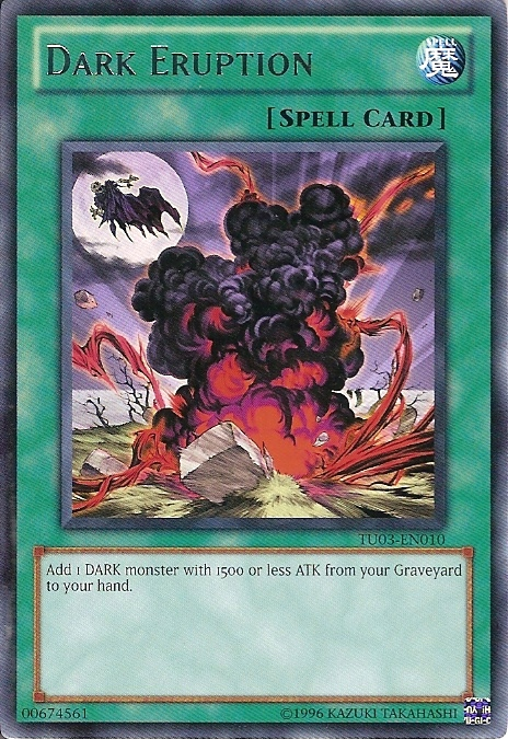 Dark Eruption [TU03-EN010] Rare | Jomio and Rueliete's Cards and Comics