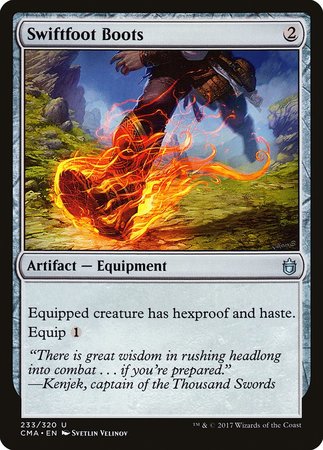 Swiftfoot Boots [Commander Anthology] | Jomio and Rueliete's Cards and Comics