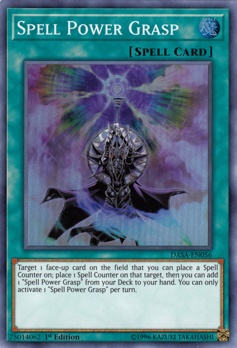 Spell Power Grasp [DASA-EN056] Super Rare | Jomio and Rueliete's Cards and Comics
