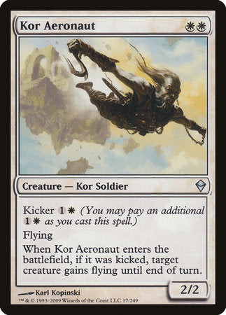 Kor Aeronaut [Zendikar] | Jomio and Rueliete's Cards and Comics