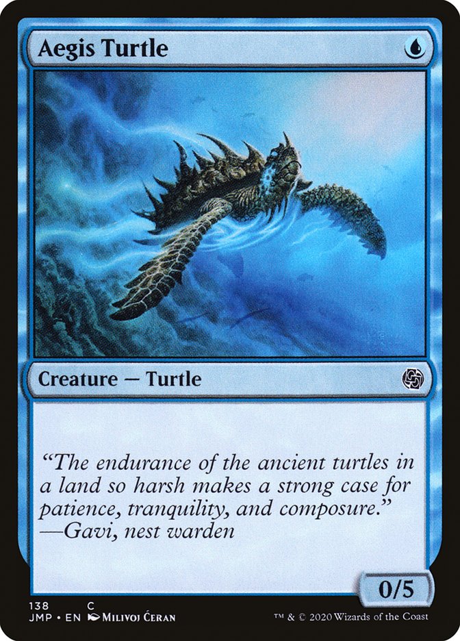 Aegis Turtle [Jumpstart] | Jomio and Rueliete's Cards and Comics