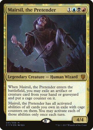 Mairsil, the Pretender [Commander 2017] | Jomio and Rueliete's Cards and Comics