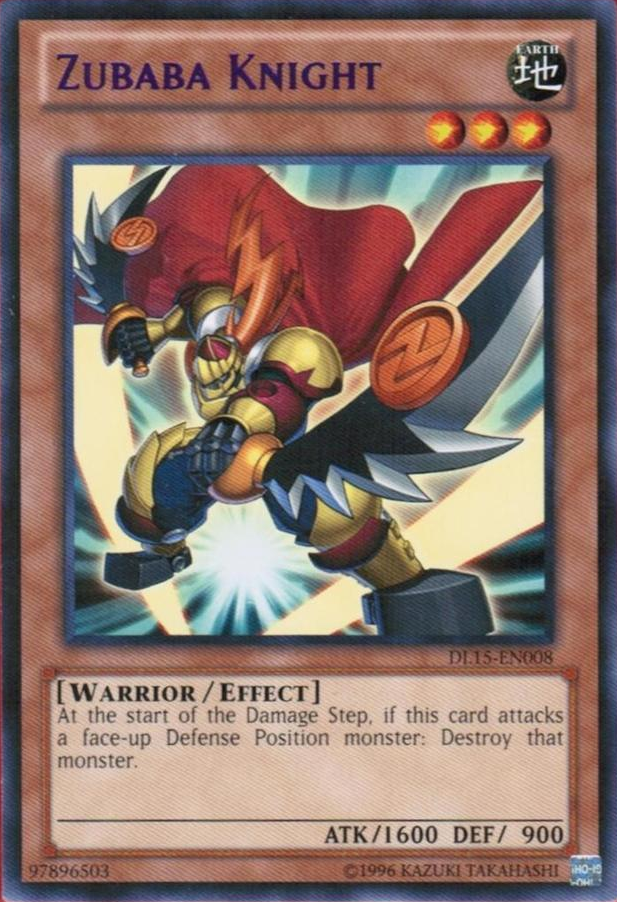 Zubaba Knight (Purple) [DL15-EN008] Rare | Jomio and Rueliete's Cards and Comics