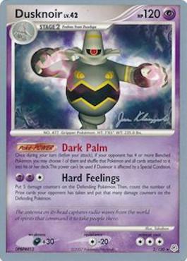 Dusknoir LV.42 (2/130) (Psychic Lock - Jason Klaczynski) [World Championships 2008] | Jomio and Rueliete's Cards and Comics
