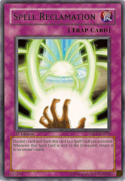 Spell Reclamation [TAEV-EN076] Rare | Jomio and Rueliete's Cards and Comics