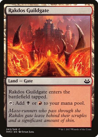 Rakdos Guildgate [Modern Masters 2017] | Jomio and Rueliete's Cards and Comics