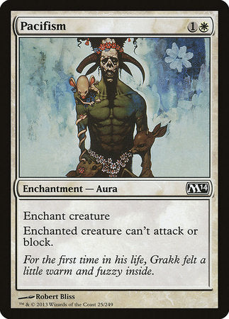 Pacifism [Magic 2014] | Jomio and Rueliete's Cards and Comics