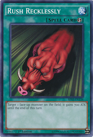 Rush Recklessly [BP03-EN134] Common | Jomio and Rueliete's Cards and Comics