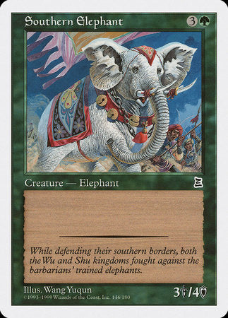 Southern Elephant [Portal Three Kingdoms] | Jomio and Rueliete's Cards and Comics