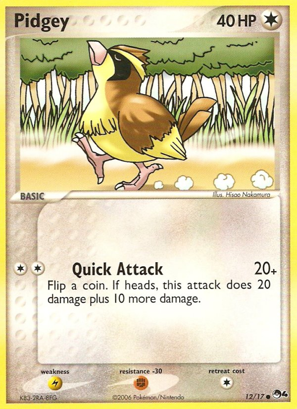 Pidgey (12/17) [POP Series 4] | Jomio and Rueliete's Cards and Comics