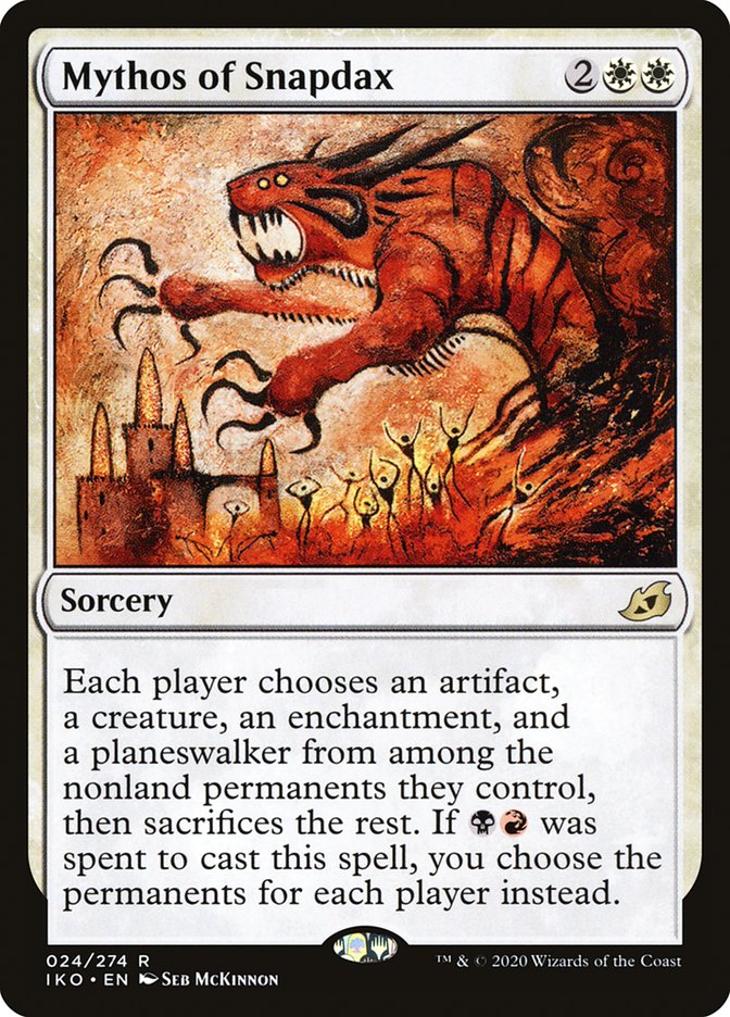 Mythos of Snapdax [Ikoria: Lair of Behemoths] | Jomio and Rueliete's Cards and Comics