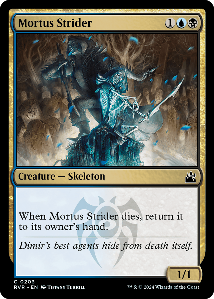 Mortus Strider [Ravnica Remastered] | Jomio and Rueliete's Cards and Comics