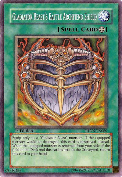 Gladiator Beast's Battle Archfiend Shield [PTDN-EN060] Common | Jomio and Rueliete's Cards and Comics