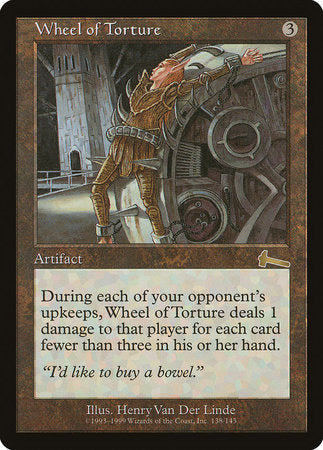 Wheel of Torture [Urza's Legacy] | Jomio and Rueliete's Cards and Comics