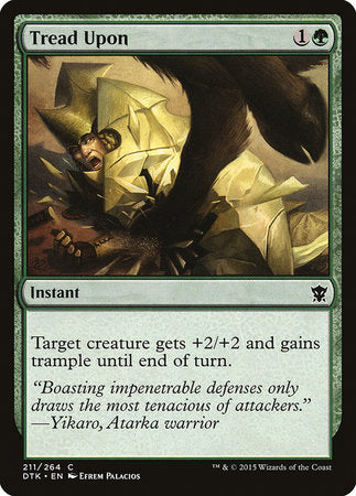 Tread Upon [Dragons of Tarkir] | Jomio and Rueliete's Cards and Comics