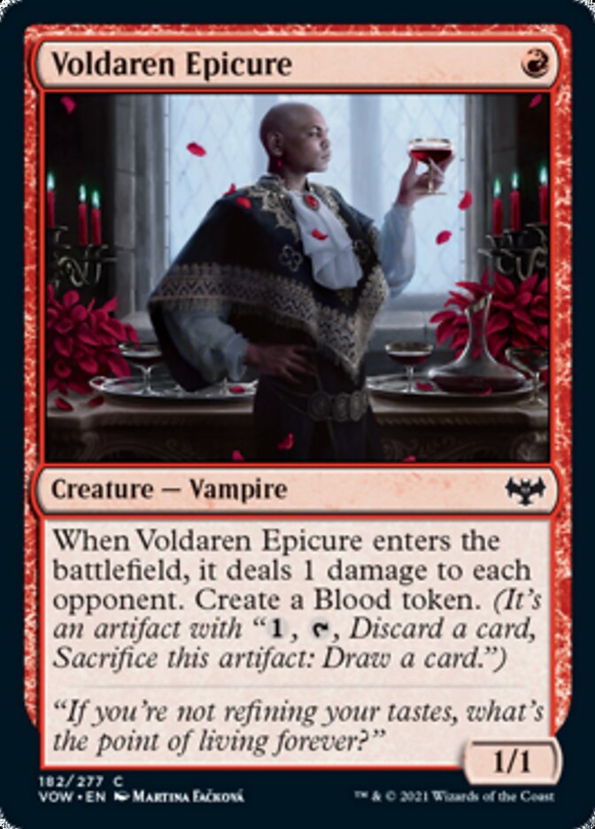 Voldaren Epicure [Innistrad: Crimson Vow] | Jomio and Rueliete's Cards and Comics